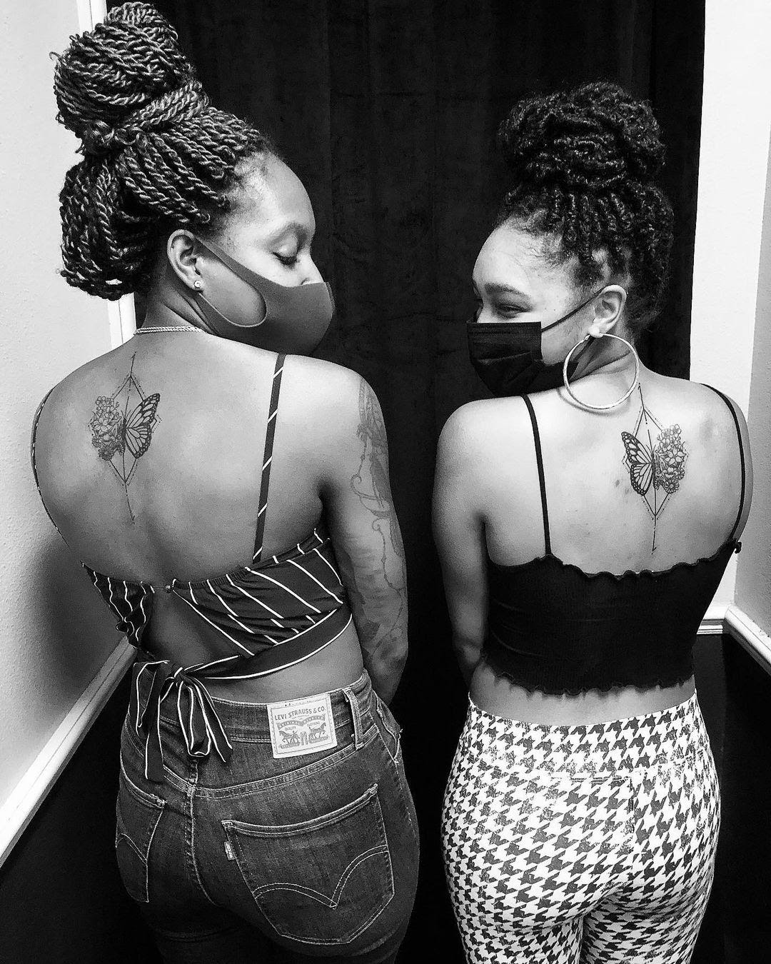 35+ Half Butterfly Half Flower Tattoo Design Ideas You Need To Save ...