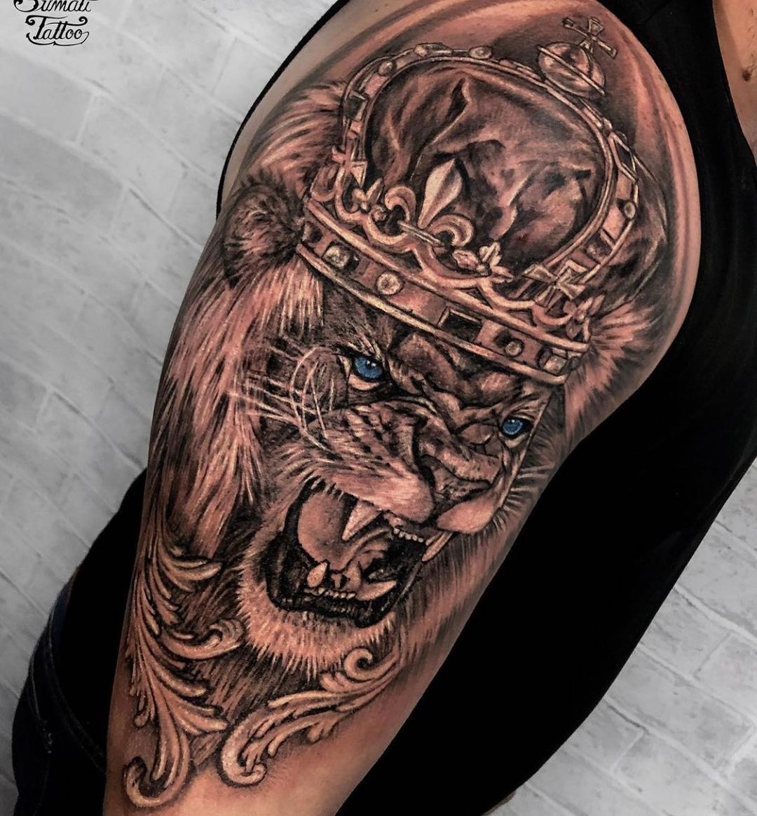 The Symbolism Behind A Lion Tattoo: What Does It Mean? - Psycho Tats
