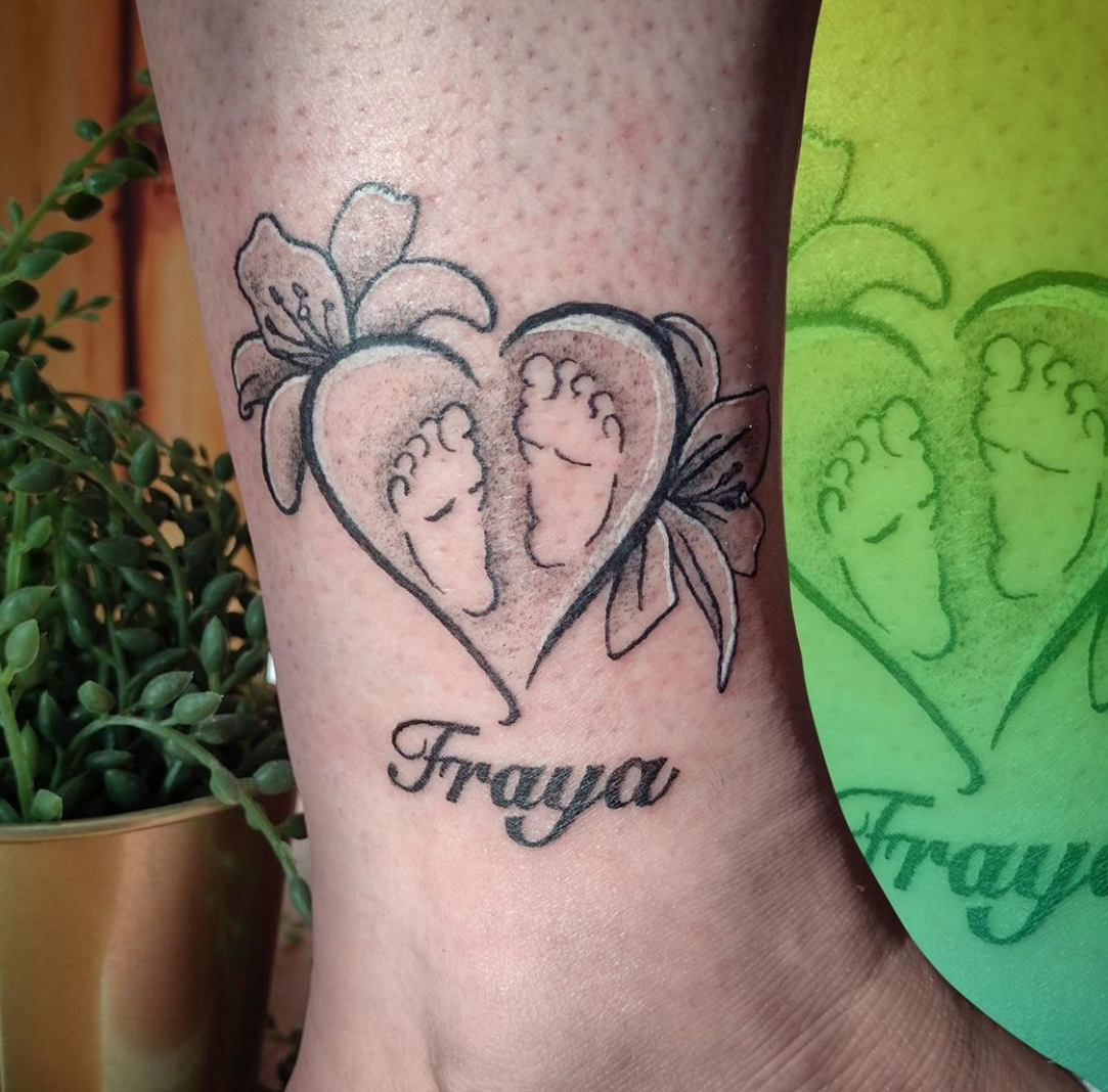 35 Cherished Moments: Baby Feet Tattoos for Loving Parents - Psycho Tats