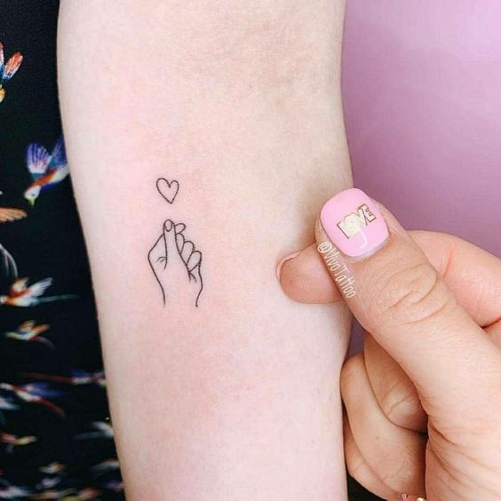 53 Mini Masterpieces: Small Heart Tattoo Designs for You - Psycho Tats