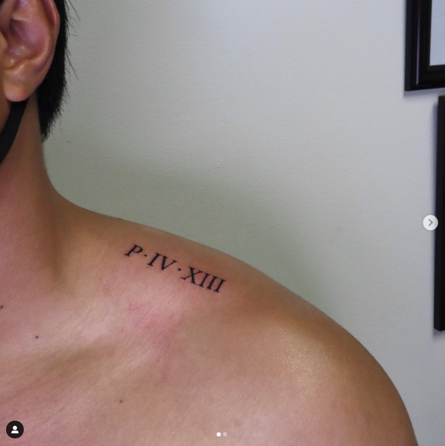 72 Roman Numeral Tattoos On Shoulder That Are Super Creative Psycho Tats 72 Roman Numeral Tattoos On Shoulder That Are Super Creative Psycho Tats