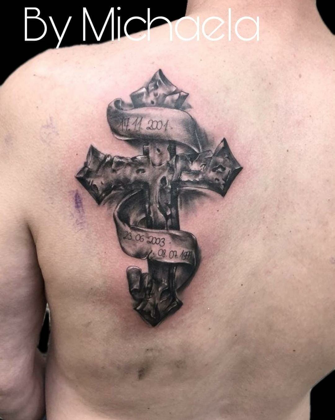 50 Cross Tattoo Concepts for Shoulder: Blending Faith and Aesthetics ...