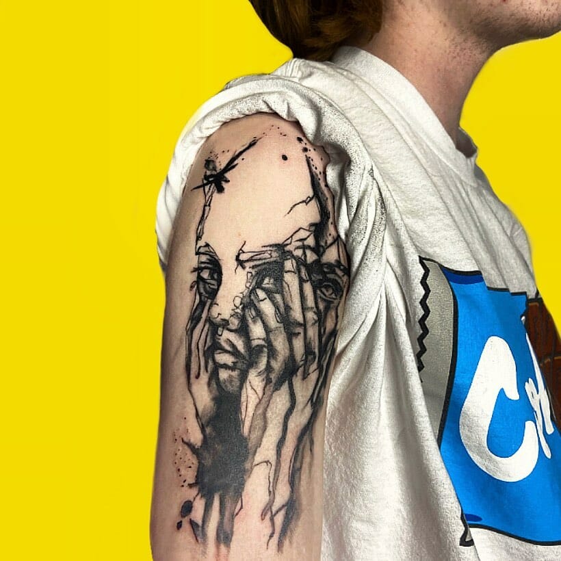 What Does A Tattoo Ink Sack Mean? Psycho Tats