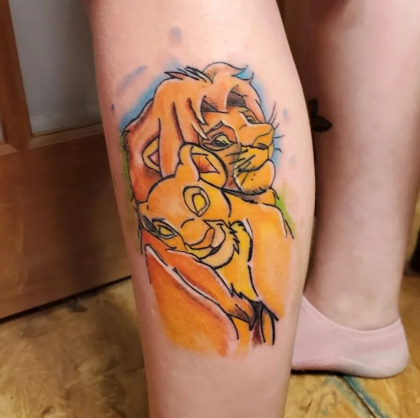 71 Love Lion King Tattoo Design You Must Try - Psycho Tats