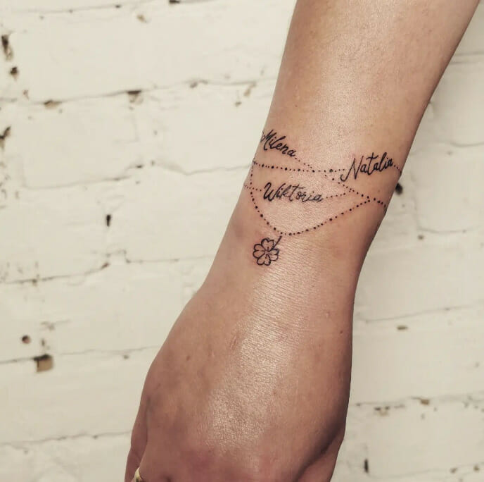 52 All-Time Favorite Bracelet Tattoo Trends for Body Art Fans - Psycho Tats