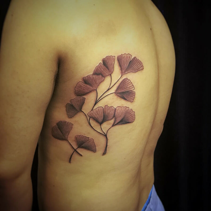 31 Ginkgo Leaf Tattoo Designs to Showcase the Versatility of the Ginkgo ...