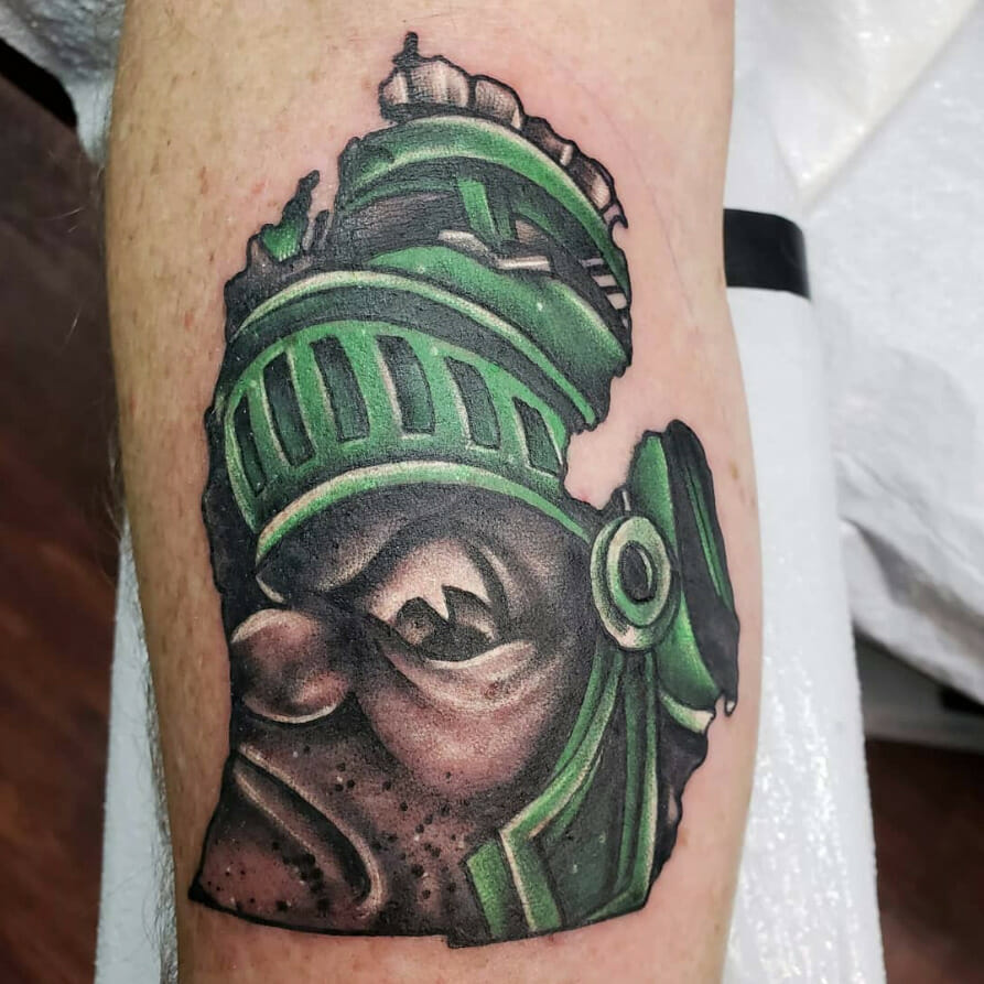 Forever Michigan: Symbolizing Love for the State with a 51-State Tattoo - Psycho Tats