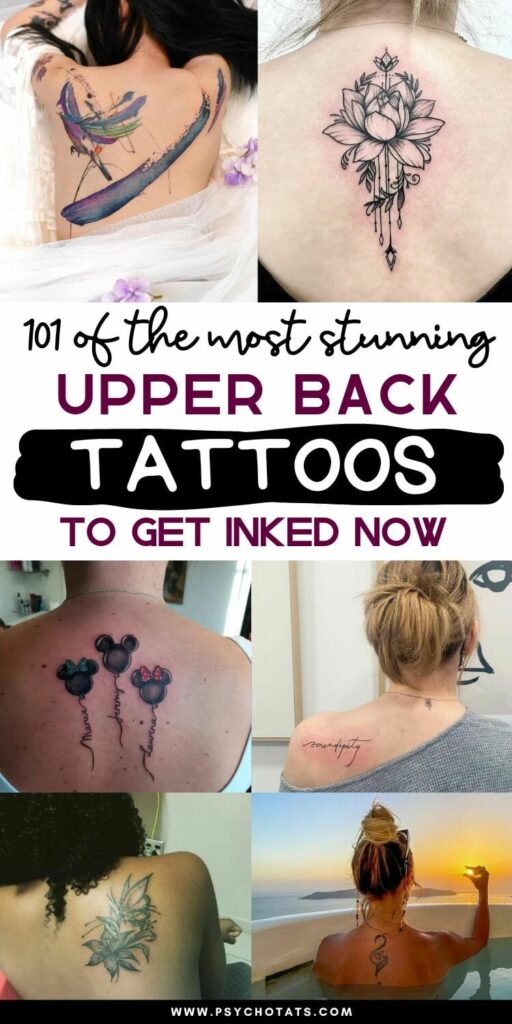 101 Upper Back Tattoo Ideas: Craft Your Unique Statement - Psycho Tats