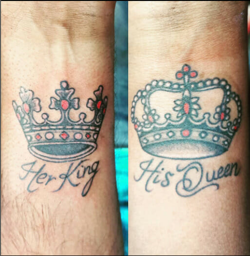 A Royal Bond – King and Queen Tattoos and Their Symbolic Meanings ...