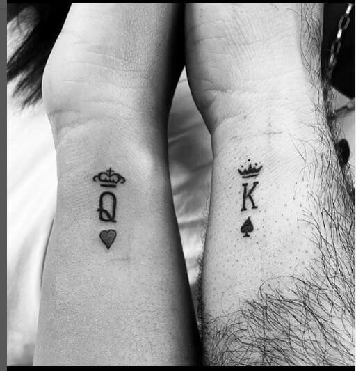 A Royal Bond – King and Queen Tattoos and Their Symbolic Meanings ...