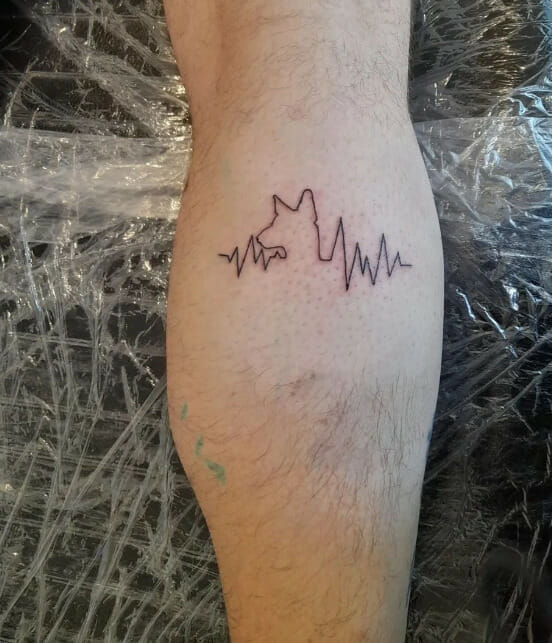 41 Heartbeat Tattoos that Captures the Pulse of Personal Triumphs ...