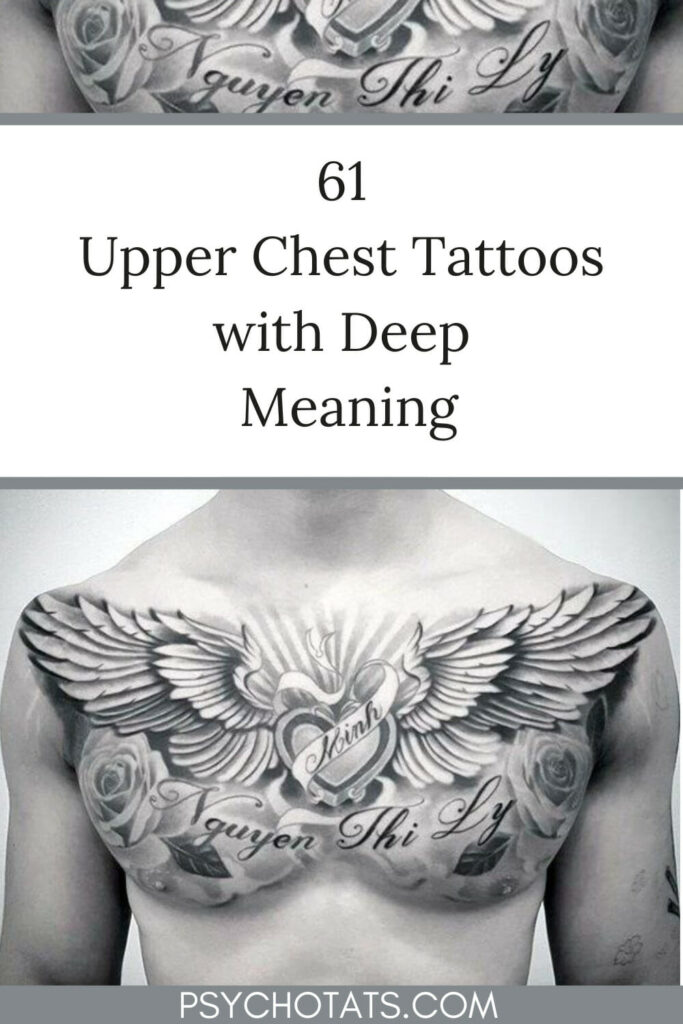 61 Upper Chest Tattoos with Deep Meaning - Psycho Tats